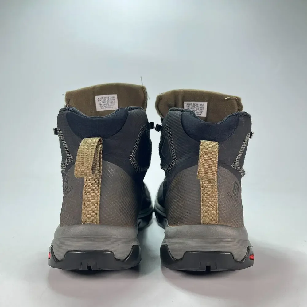Salomon Outline Mid GTX Olive Green Waterproof Hiking Boots 404763 Mens Sz 10.5